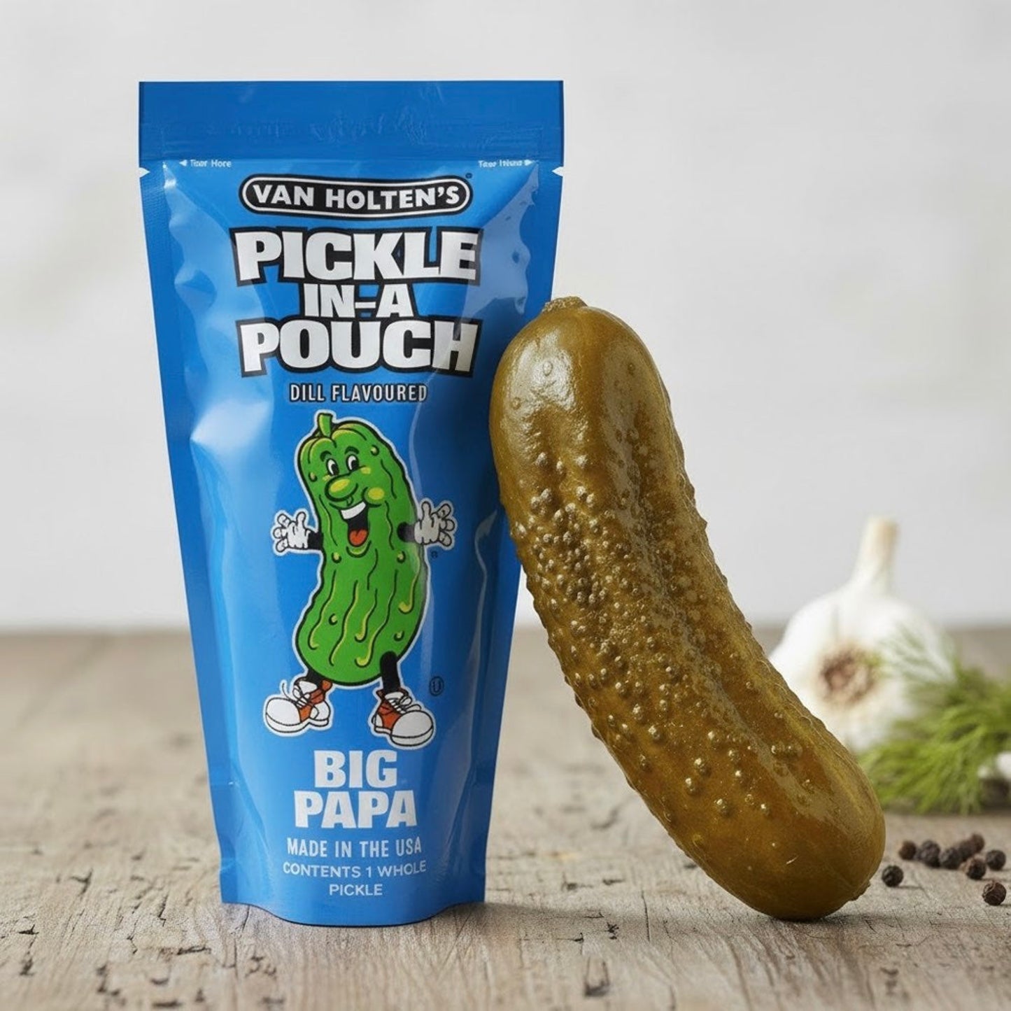 Van Holten's Big Papa Dill Cucumbers 306g