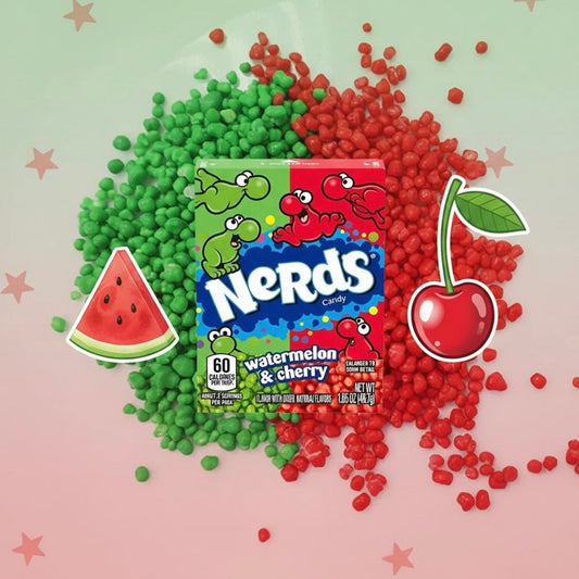 Nerds watermelon-cherry flavored candy