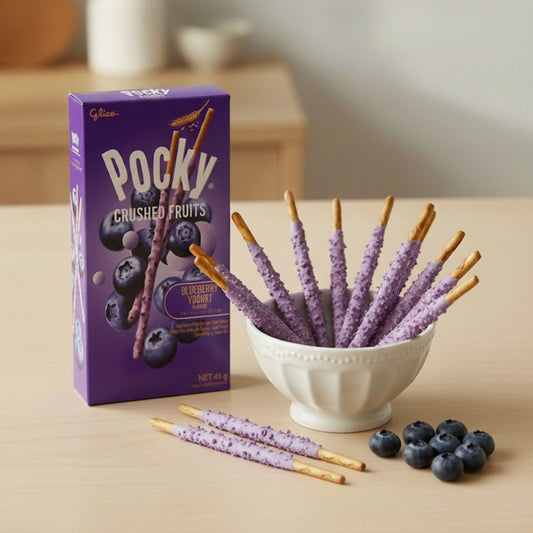 Glico Pocky Ropi, Áfonya-Joghurt ízű 38g