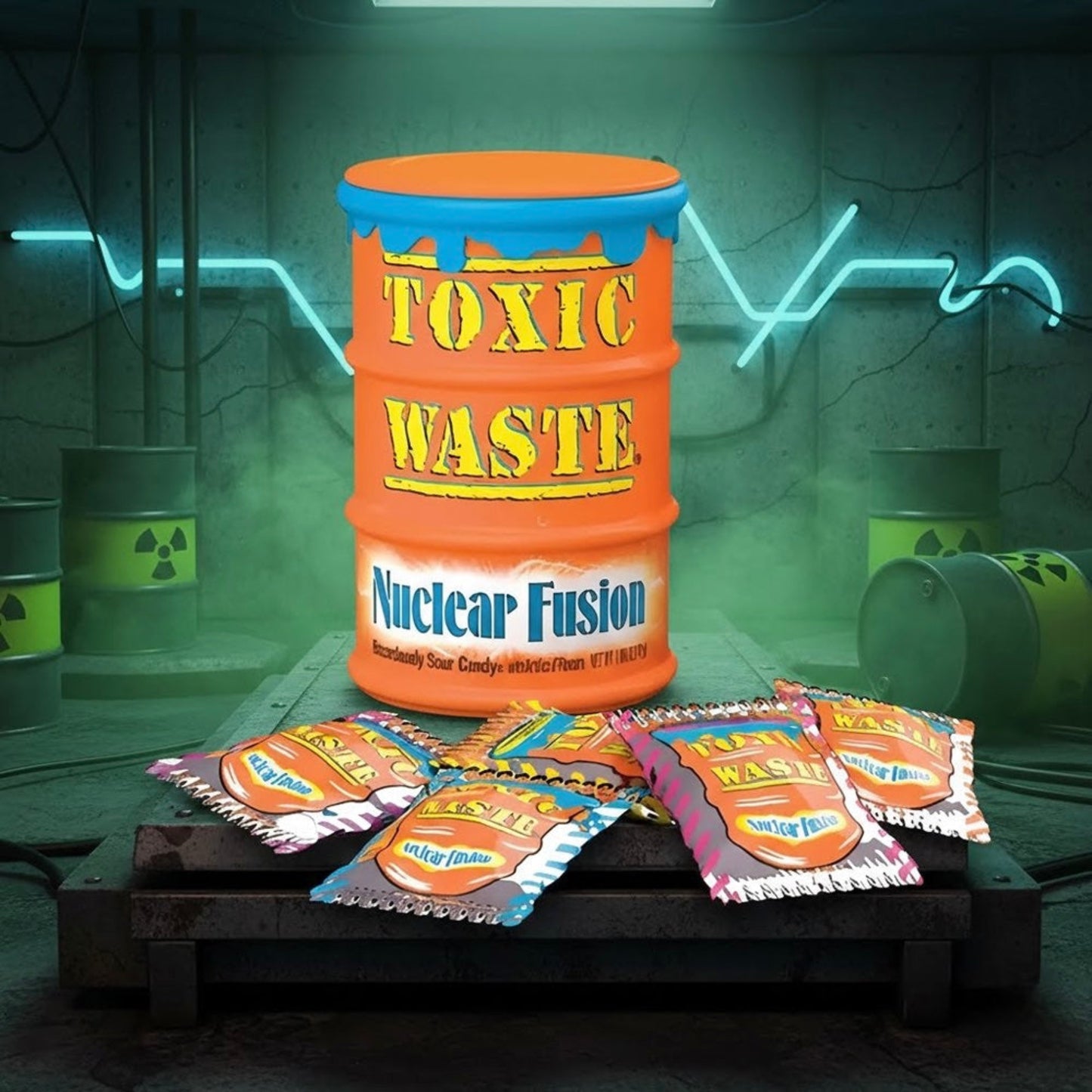 Toxic Waste orange boxed candies 42g