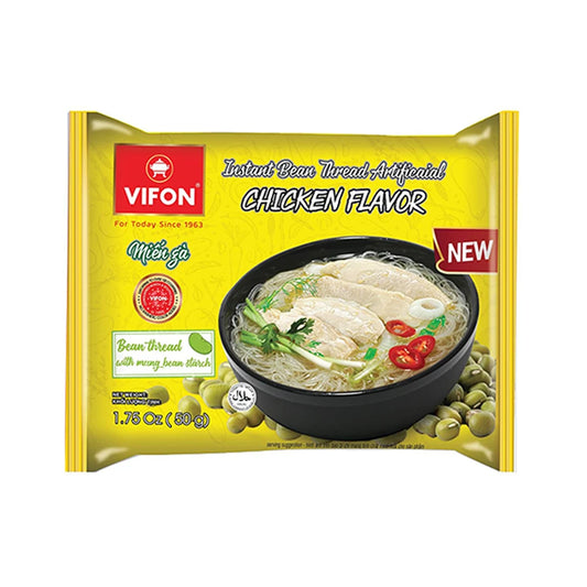 Vifon csirke-mungóbab ízű instant leves 50g Szállítási idő: 1-9 munkanap