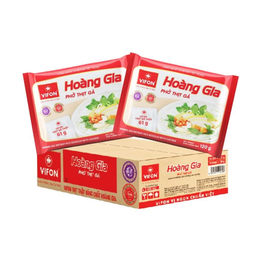 18 db Vifon Hoang Gia instant rizstészta csirkével 120g